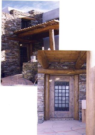 rustic entry